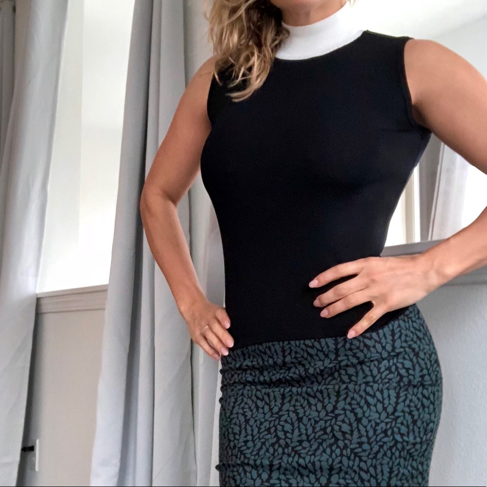 Calvin Klein turtle neck tank